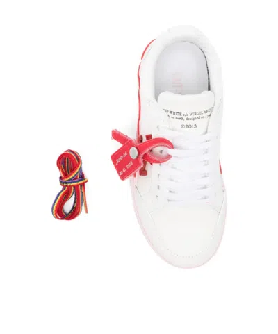 Off-white Lace-up Low-top Sneakers In Multi
