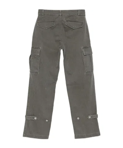 Aspesi Cargo-pocket Trousers In Gray