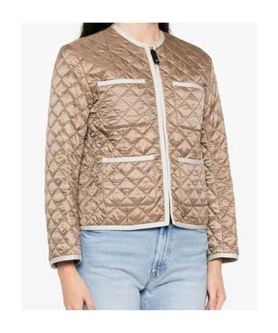 Max Mara Celeste Quilted Pocket Jacket In Multi
