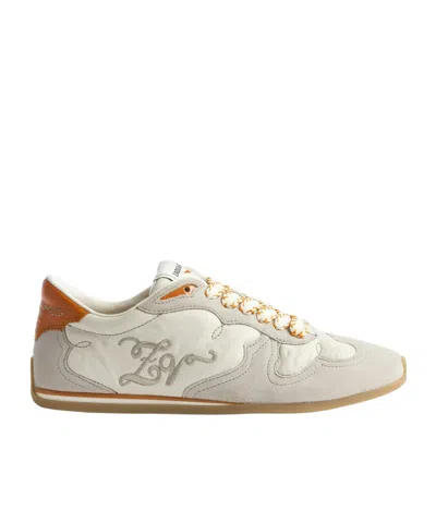 Zadig & Voltaire Zv Vintage Dance Sneakers In White