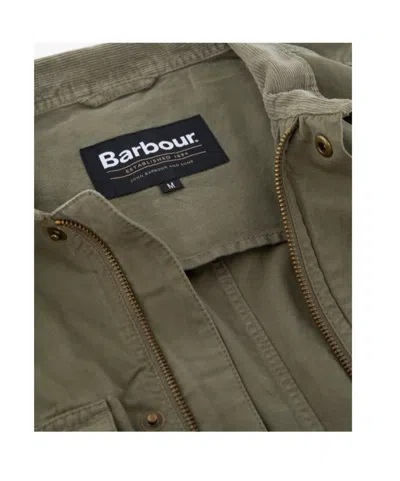 Barbour Multi-pocket Gilet Jacket In Green