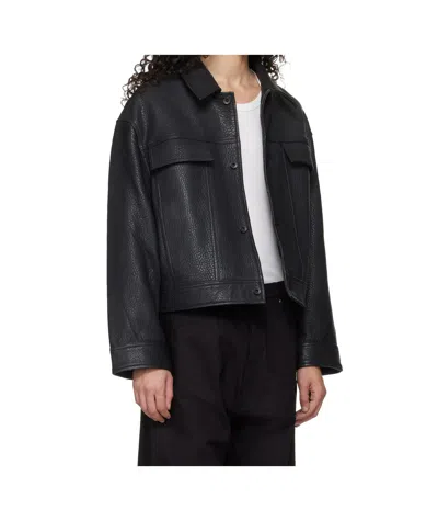 Studio Nicholson Collared Jacket In Black