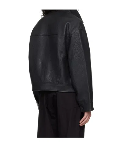 Studio Nicholson Collared Jacket In Black