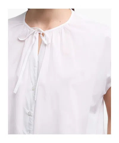 Aspesi Tie-front Fabric Cover-up In White