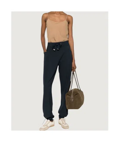 Herno Drawstring Trousers In Blue