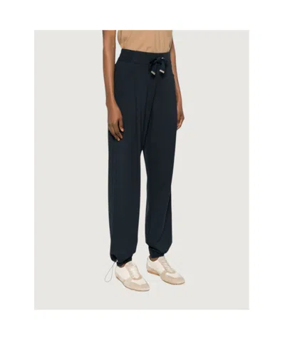 Herno Drawstring Trousers In Blue