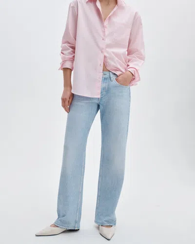 Rag & Bone Belt Loop Jeans In Blue
