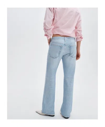 Rag & Bone Belt Loop Jeans In Blue