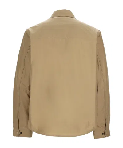 Woolrich Utility Overshirt In Brown