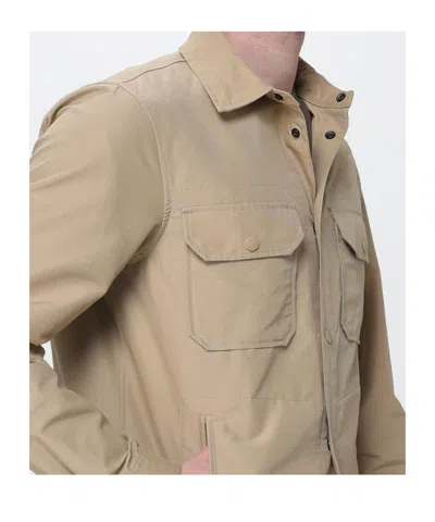 Woolrich Utility Overshirt In Brown