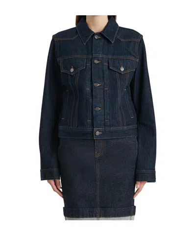 Khaite Augustine Jacket In Blue