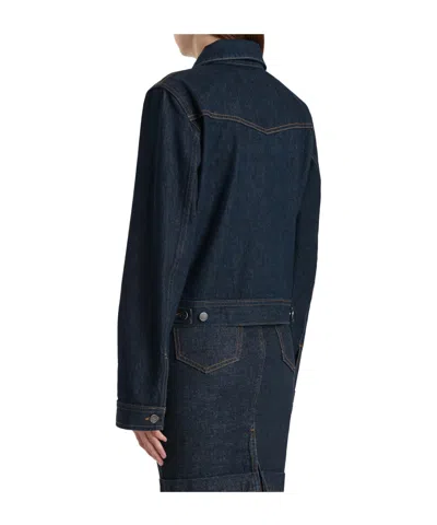 Khaite Augustine Jacket In Blue