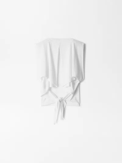 Jacquemus Moisson Open-back Top In White