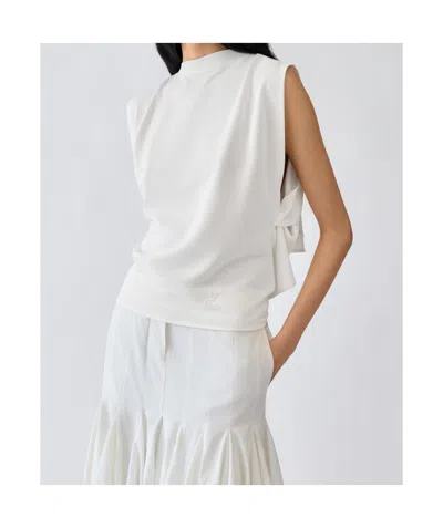 Jacquemus Moisson Open-back Top In White