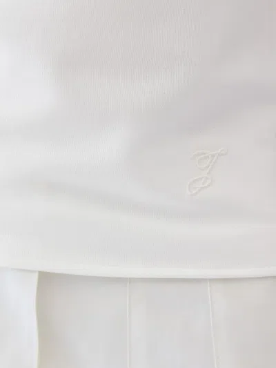 Jacquemus Moisson Open-back Top In White