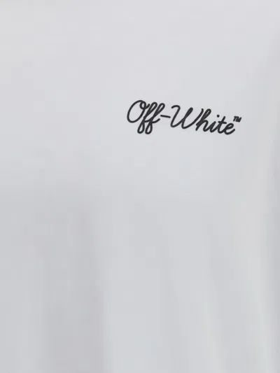 Off-white Script Skate T-shirt In White