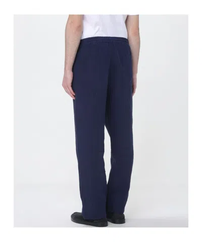 Aspesi Blue Trousers In Blue