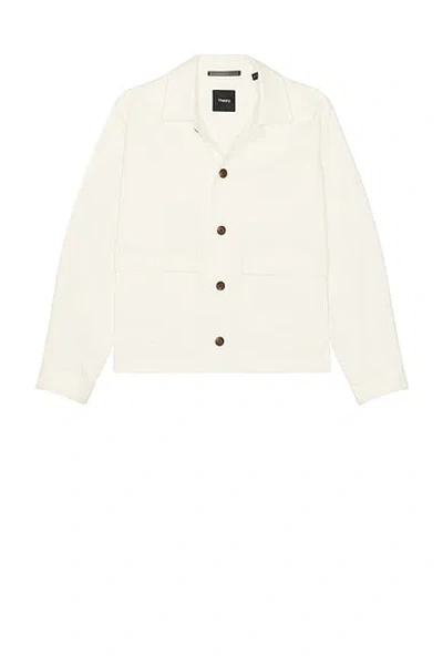 Theory Moonsoft Jacket In White
