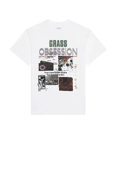 Students Golf Grass Obsession Tee In White