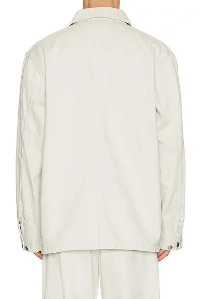 Vowels Chore Jacket In Neutral