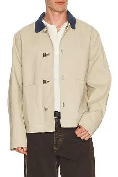 Edmmond Studios Signature Jacket In Neutral