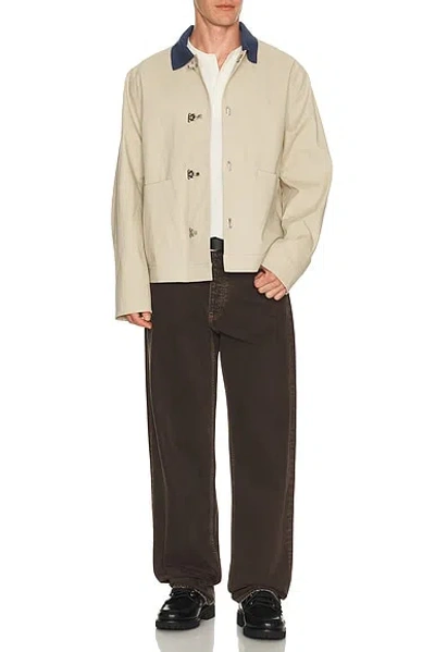 Edmmond Studios Signature Jacket In Neutral
