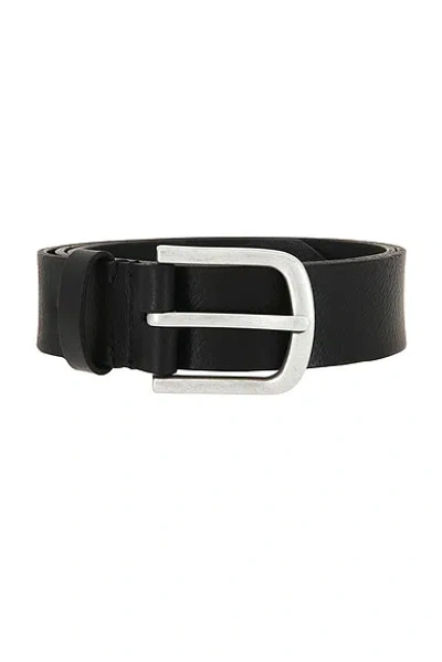 Corridor Leather Belt In Black