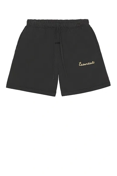 Essentials Training Classic Fit Short In Black