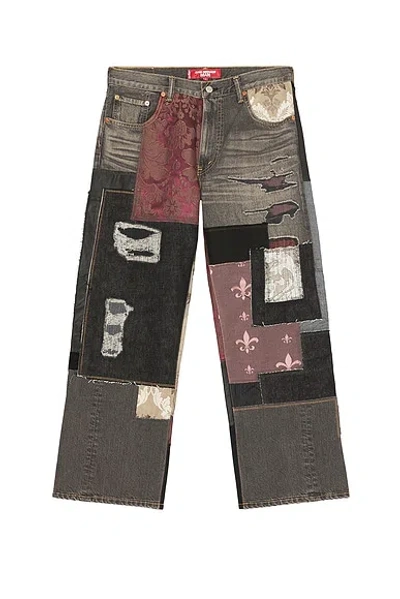 Junya Watanabe X Levi's Patchwork Jeans In Multi