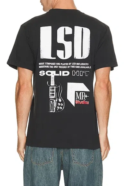 Midnight Rodeo Lsd Tee In Black