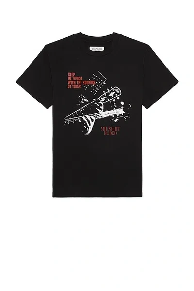 Midnight Rodeo Lsd Tee In Black