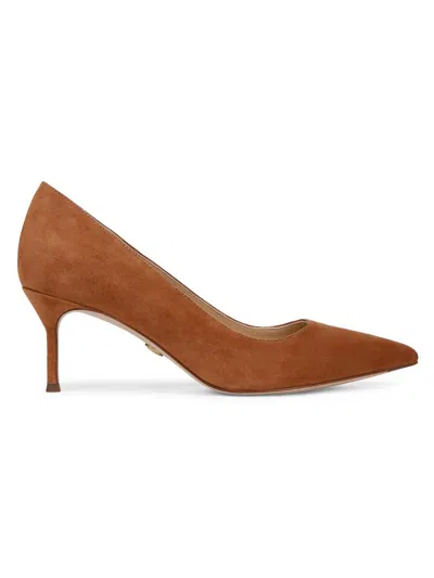 Veronica Beard Rita Pointed Toe Pump In Brown