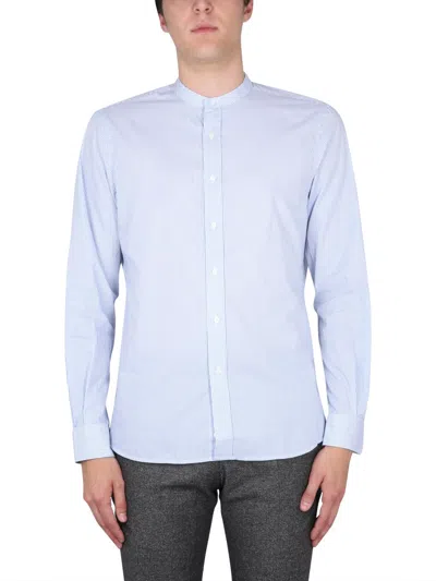 Aspesi Regular Fit Shirt In Blue