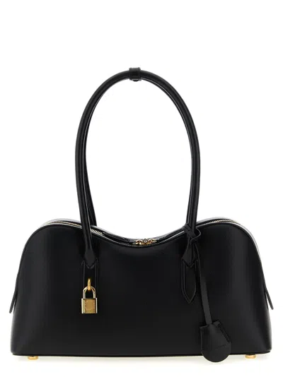 Stella Mccartney Stella Ryder Logo-embossed Embellished Textured Vegan Tote In Brown