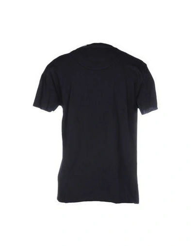 Shop Andrea Pompilio T-shirts In Dark Blue