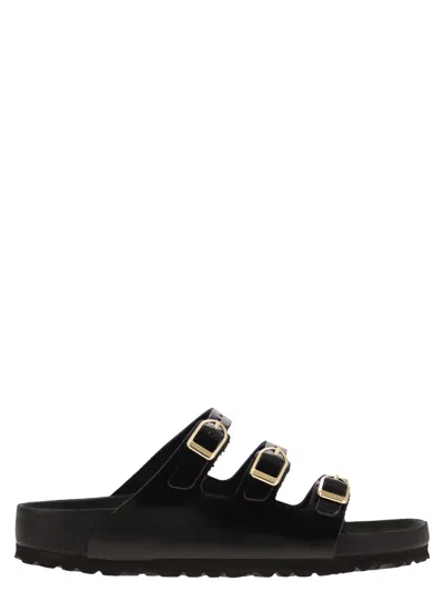 Birkenstock Sleek Narrow Fit Sandalo With Adjustable Straps In Black