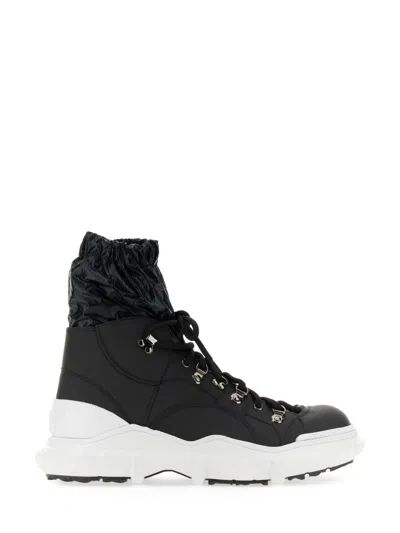 Dolce & Gabbana Lace-up Boot For Men In Black