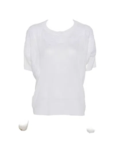 Ermanno Cotton T-shirt In White