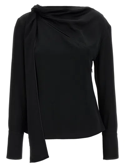 Givenchy Viscose Blouse In Black