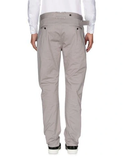 Shop Andrea Pompilio Casual Pants In Dove Grey