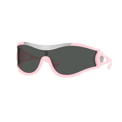 Versace Eyewear Shield-frame Sunglasses In Multi