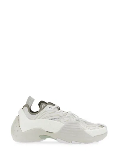 Lanvin Flash-x Mesh Upper Sneakers With Textured Panels
