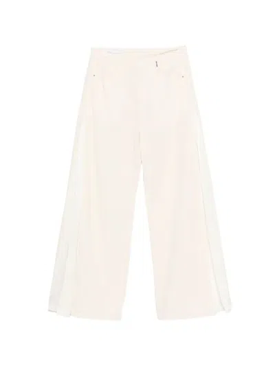 High Side Panel Trousers In Neutral