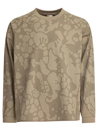 Goldwin Reaction Diffusion Sweatshirt In Brown