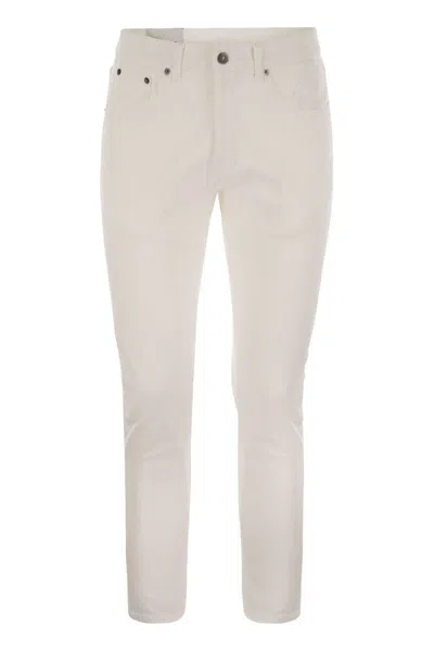 Dondup White Denim Trouser