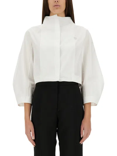 Givenchy White Poplin Shirt In White