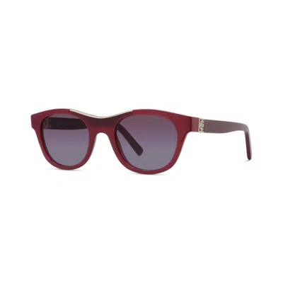 Givenchy Eyewear Oval Frame Sunglasses In Brown