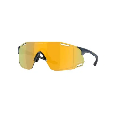 Oakley Cybr Dyno Prizm 24k Shield Unisex Sunglasses Oo9513d 951306 139 In Orange