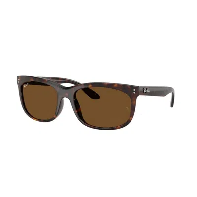 Ray Ban Balorette Sonnenbrillen Havana Fassung Braun Glas Polarisiert 60-19