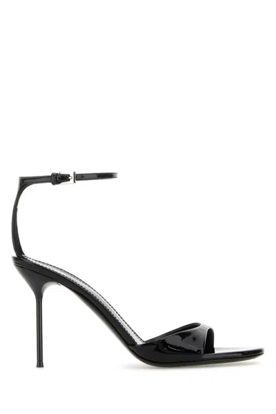 Paris Texas Lidia Sandal 90 Sandals In Black Patent Leather